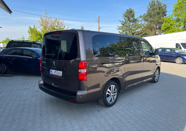 Peugeot Traveller cena 155800 przebieg: 137748, rok produkcji 2019 z Ścinawa małe 254